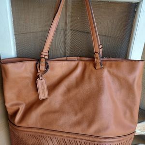 Sole Society brown satchel